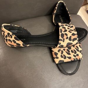 Merona Leopard Flats Size 7